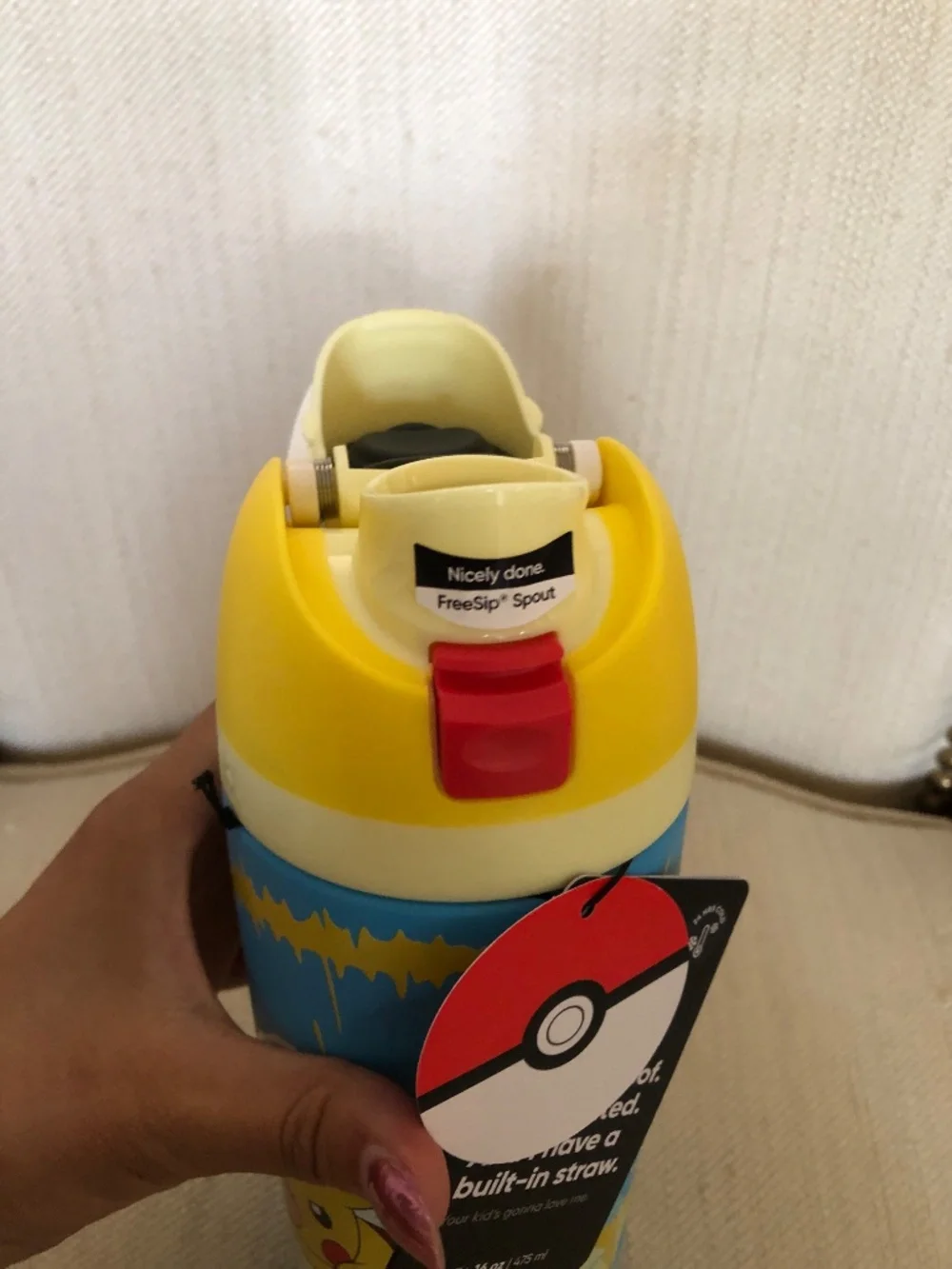 POKÉMON x OWALA FreeSip 16oz with PIKACHU!